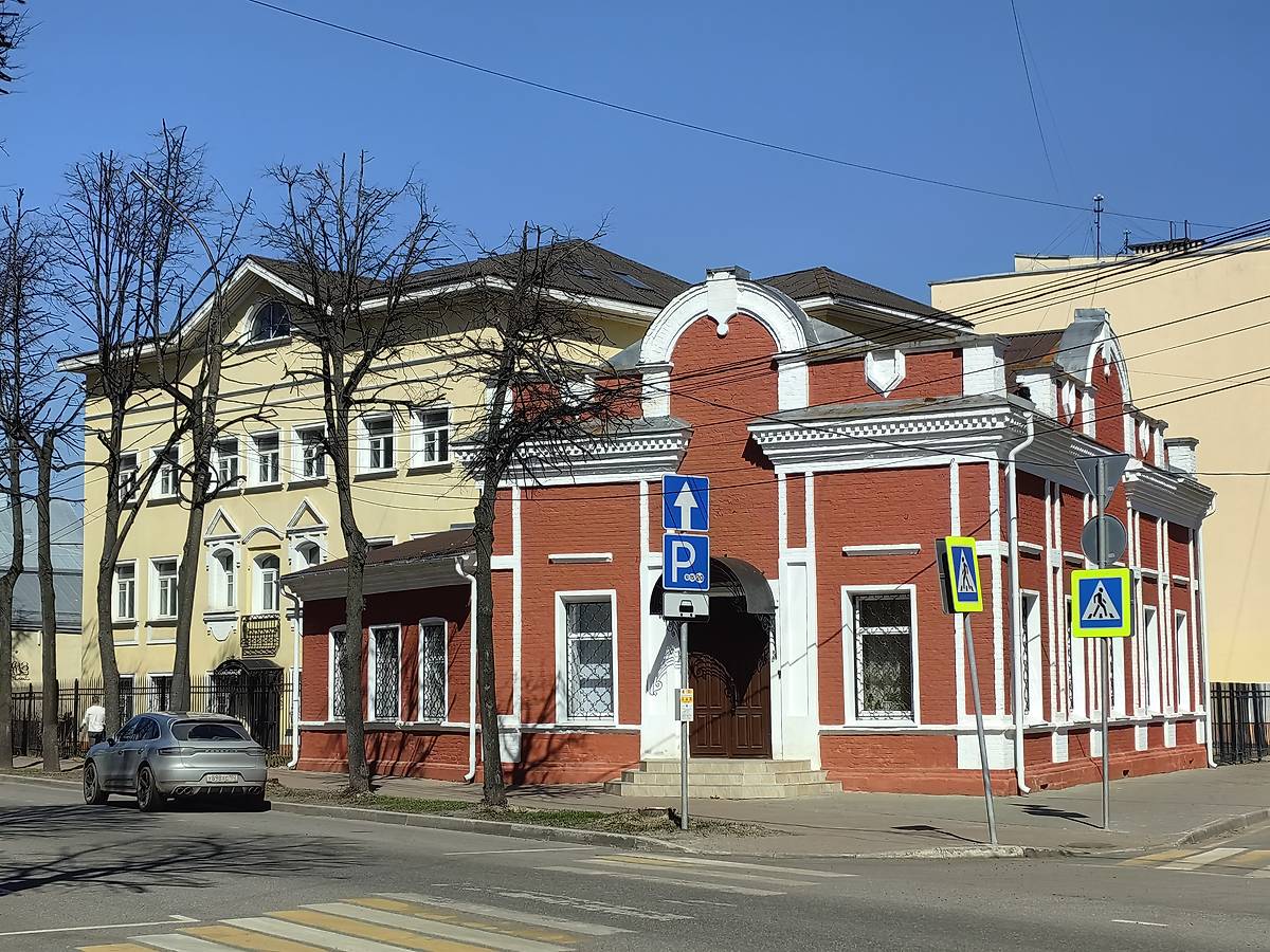 фасады. Церковь Происхождения Честных Древ Креста Господня при доме Нелидовой, Ярославль (Ярославль, город, Ярославская область)
