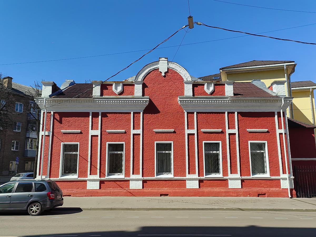 фасады. Церковь Происхождения Честных Древ Креста Господня при доме Нелидовой, Ярославль (Ярославль, город, Ярославская область)