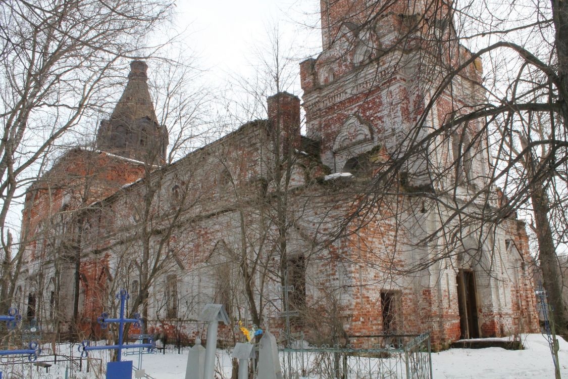 Церковь Рождества Пресвятой Богородицы, Ступино (Городецкий район, Нижегородская область). фасады