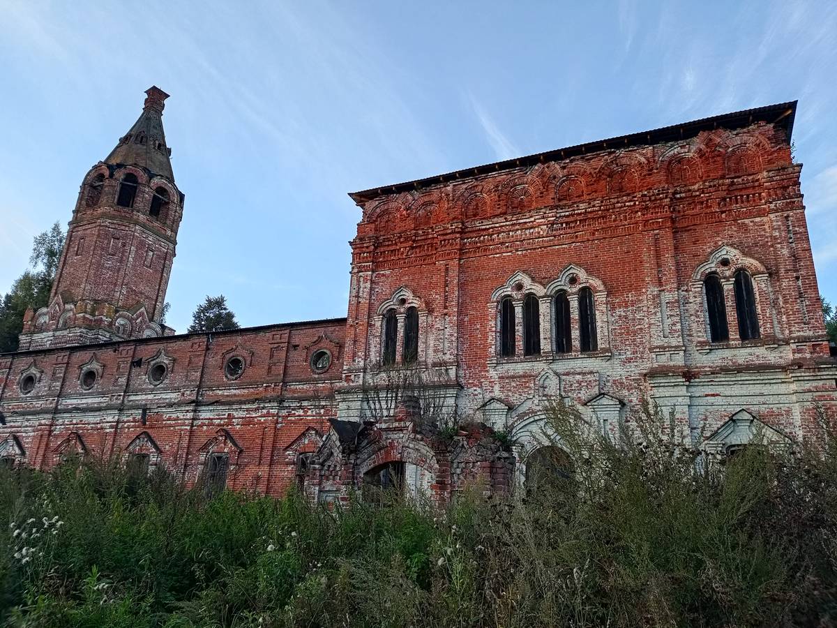 Церковь Рождества Пресвятой Богородицы, Ступино (Городецкий район, Нижегородская область). фасады