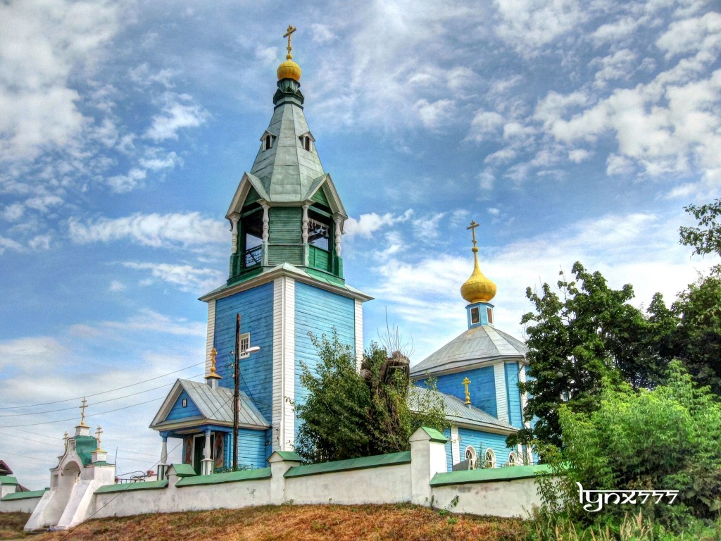 Сухаренки. Церковь Спаса Преображения. фасады