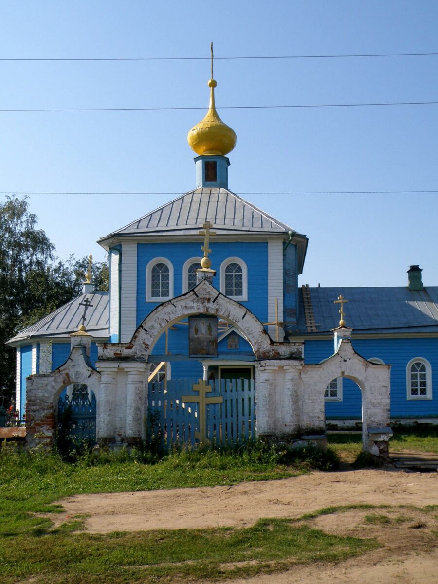 Церковь Преображения Господня, Сухаренки (Городецкий район, Нижегородская область). фасады