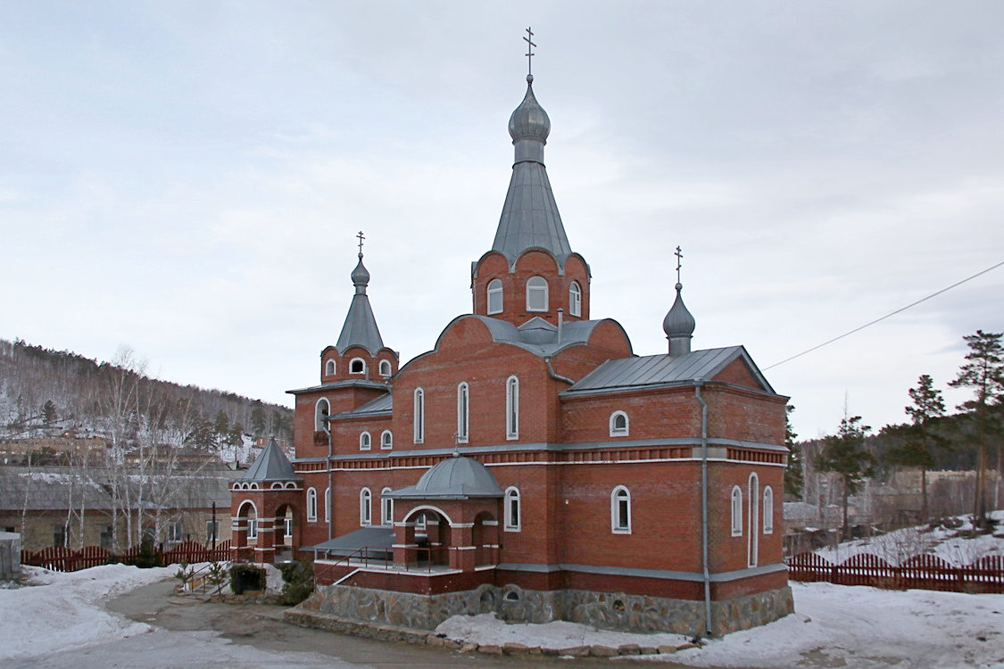 Вишневогорск. Церковь Иоанна Предтечи. фасады, Вид с юго-юго-востока