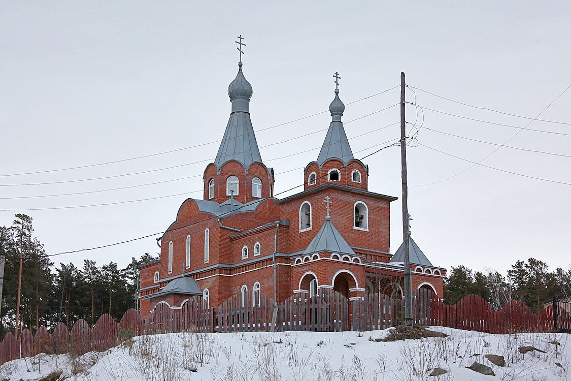 Церковь Иоанна Предтечи, Вишневогорск (Каслинский район, Челябинская область). фасады, Вид с северо-запада