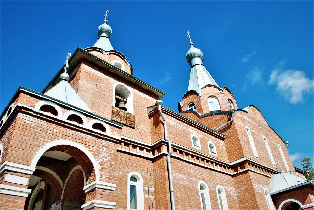 Церковь Иоанна Предтечи, Вишневогорск (Каслинский район, Челябинская область). архитектурные детали