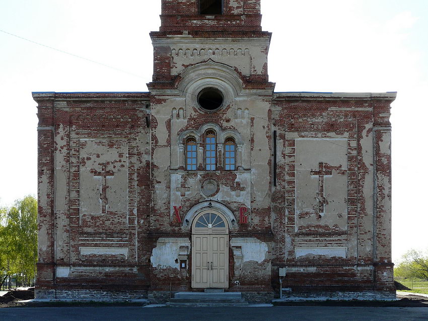 Церковь Тихвинской иконы Божией Матери, Губернское (Аргаяшский район, Челябинская область). архитектурные детали