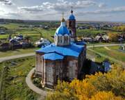 Церковь Тихвинской иконы Божией Матери, Вид с востока<br>, Губернское, Аргаяшский район, Челябинская область