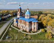 Церковь Тихвинской иконы Божией Матери, Вид с юга<br>, Губернское, Аргаяшский район, Челябинская область