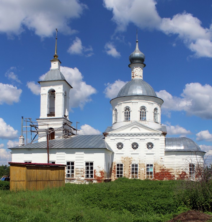 Церковь Николая Чудотворца, Лучинское (Переславский район и г. Переславль-Залесский, Ярославская область). фасады