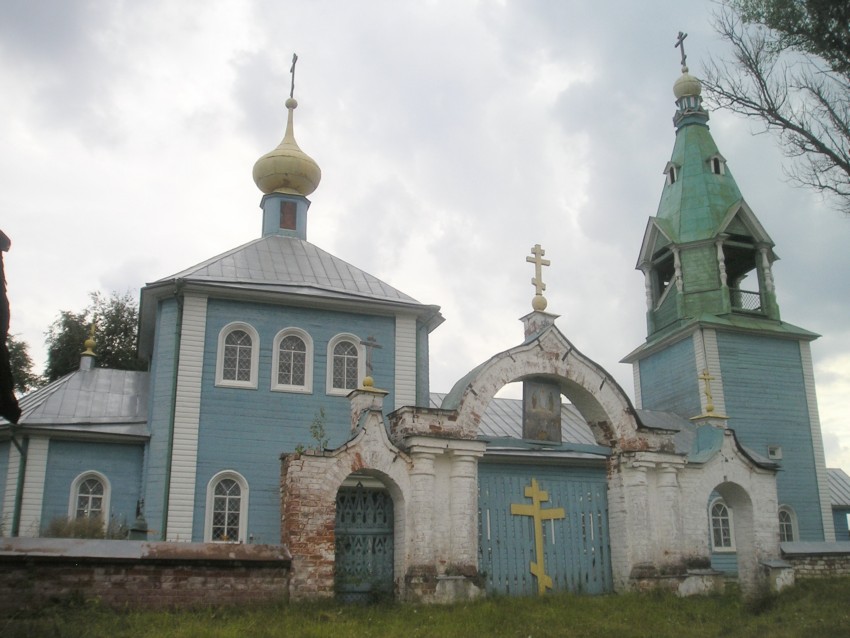 Сухаренки. Церковь Спаса Преображения. фасады