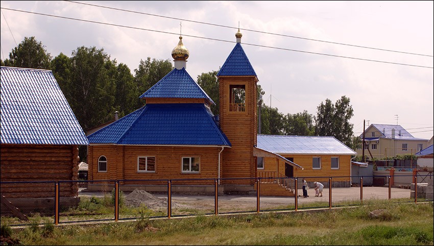Церковь Печерской иконы Божией Матери, Шигаево (Сосновский район, Челябинская область). фасады, Вид с Северо-Востока