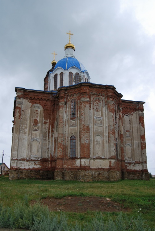 Церковь Тихвинской иконы Божией Матери, Губернское (Аргаяшский район, Челябинская область). фасады