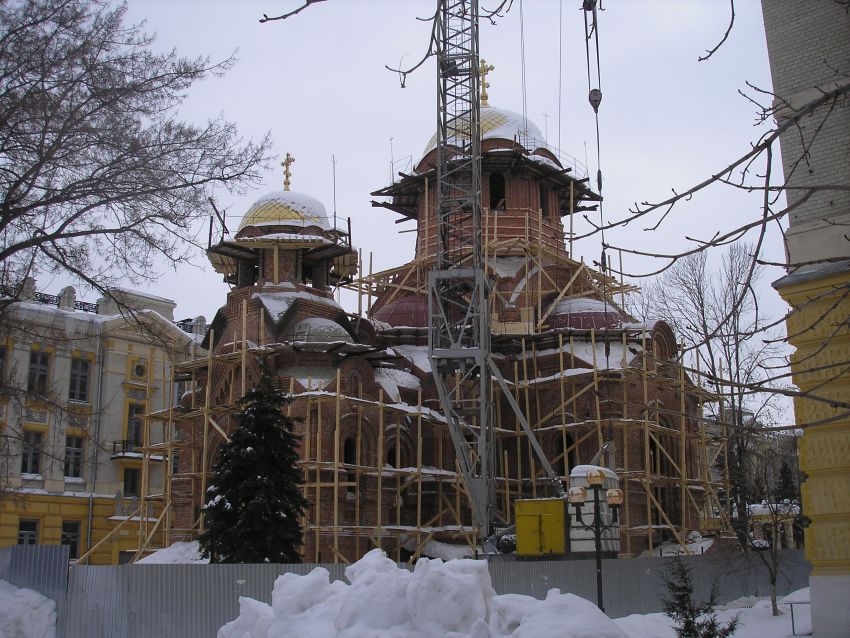 Церковь Кирилла и Мефодия при Государственном университете, Саратов (Саратов, город, Саратовская область). документальные фотографии