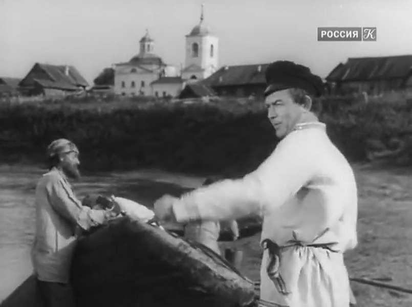 Церковь Георгия Победоносца, Слобода (Первоуральск (ГО Первоуральск), Свердловская область). архивная фотография, Кадр из художественного фильма 