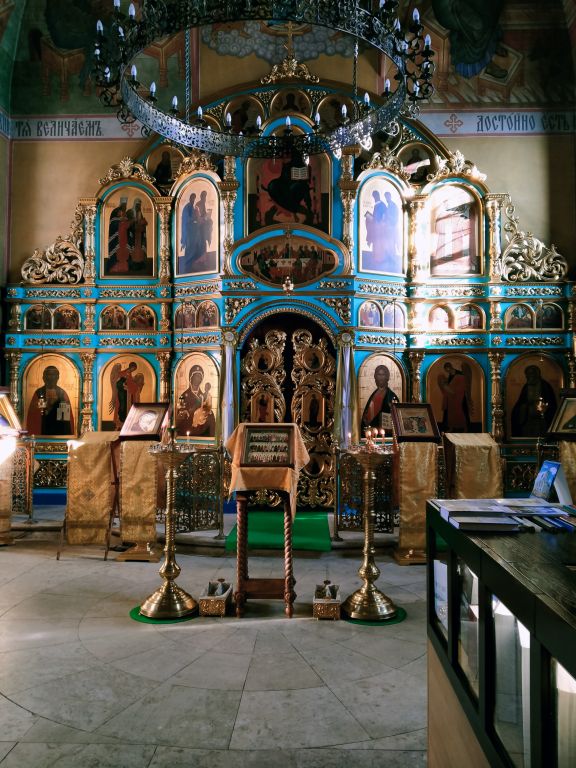 Церковь Серафима Саровского при Экспоцентре, Пресненский (Центральный административный округ (ЦАО), г. Москва). интерьер и убранство
