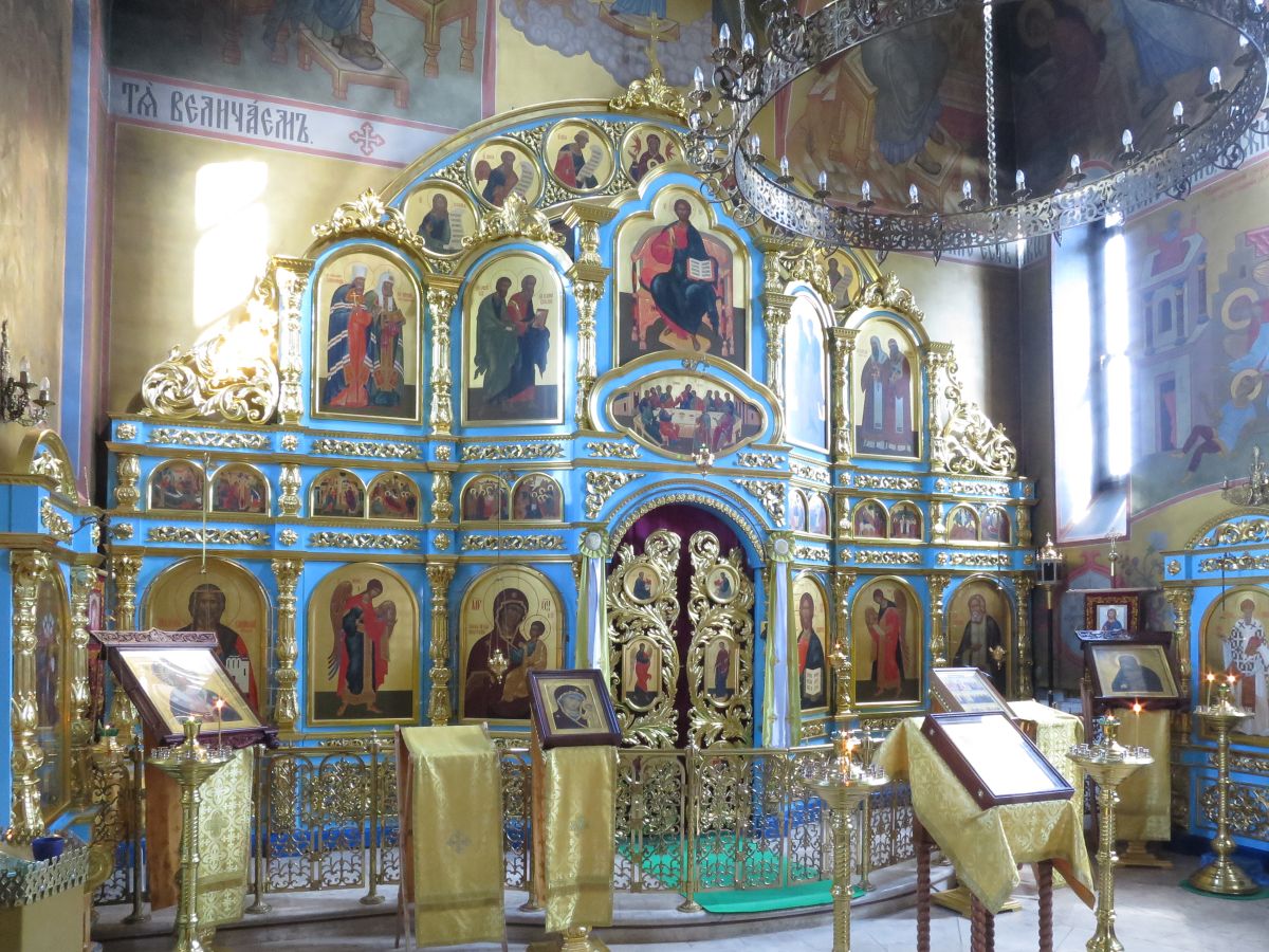 Церковь Серафима Саровского при Экспоцентре, Пресненский (Центральный административный округ (ЦАО), г. Москва). интерьер и убранство