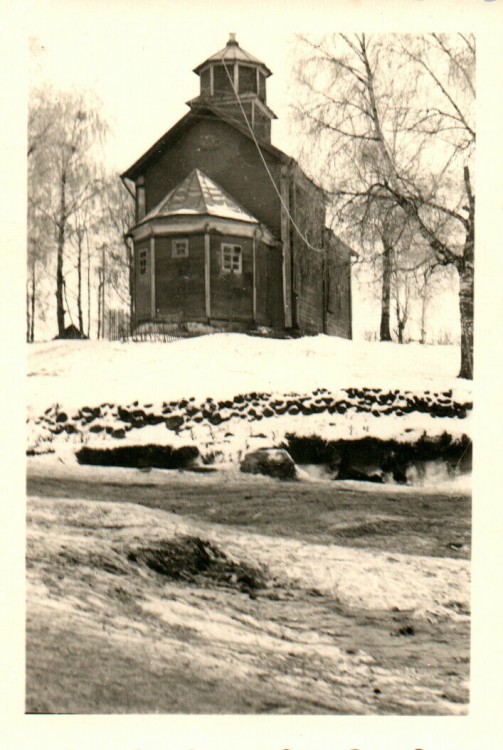 Церковь Илии пророка, Ильина Гора (Демянский район, Новгородская область). архивная фотография, Фото 1941 г. с аукциона e-bay.de