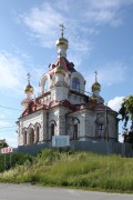 Церковь Успения Пресвятой Богородицы, Вид с юго-востока<br>, Верхняя Сысерть, Сысертский район (Сысертский ГО и Арамильский ГО), Свердловская область