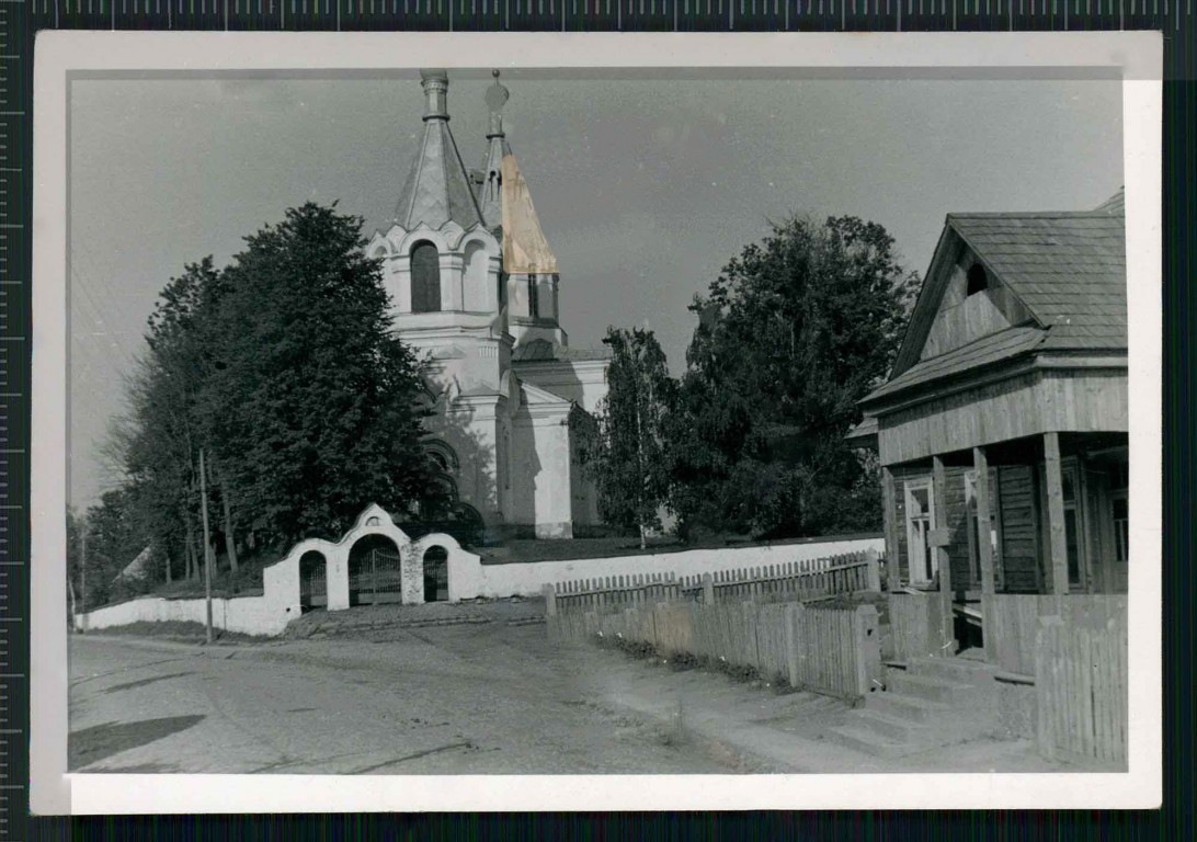 Куренец. Церковь Рождества Пресвятой Богородицы. архивная фотография, Фото 1941 г. с аукциона e-bay.de