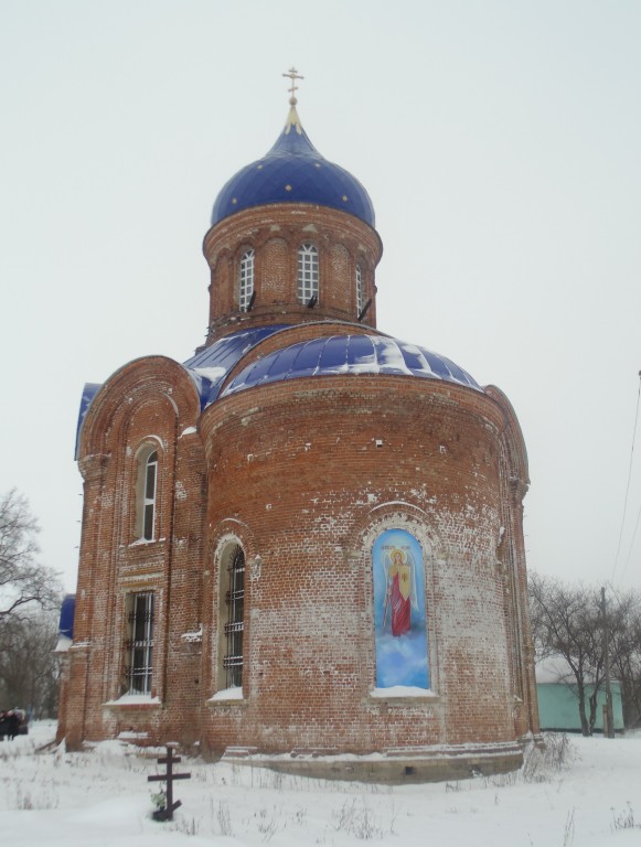 Воронежская Лозовка. Церковь Михаила Архангела. фасады