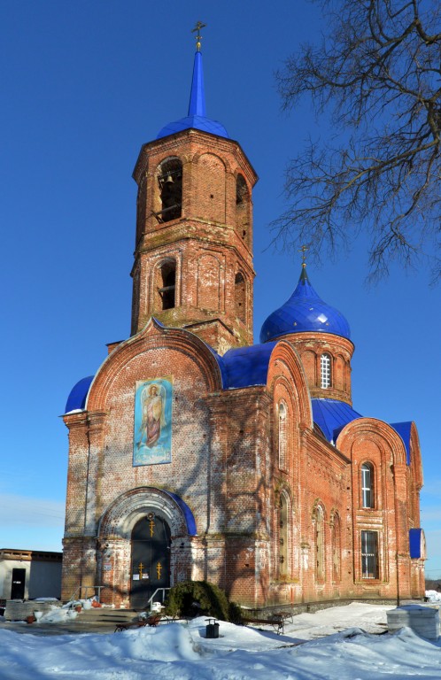 Церковь Михаила Архангела, Воронежская Лозовка (Хлевенский район, Липецкая область). фасады
