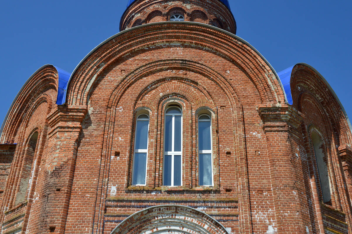 Церковь Михаила Архангела, Воронежская Лозовка (Хлевенский район, Липецкая область). архитектурные детали