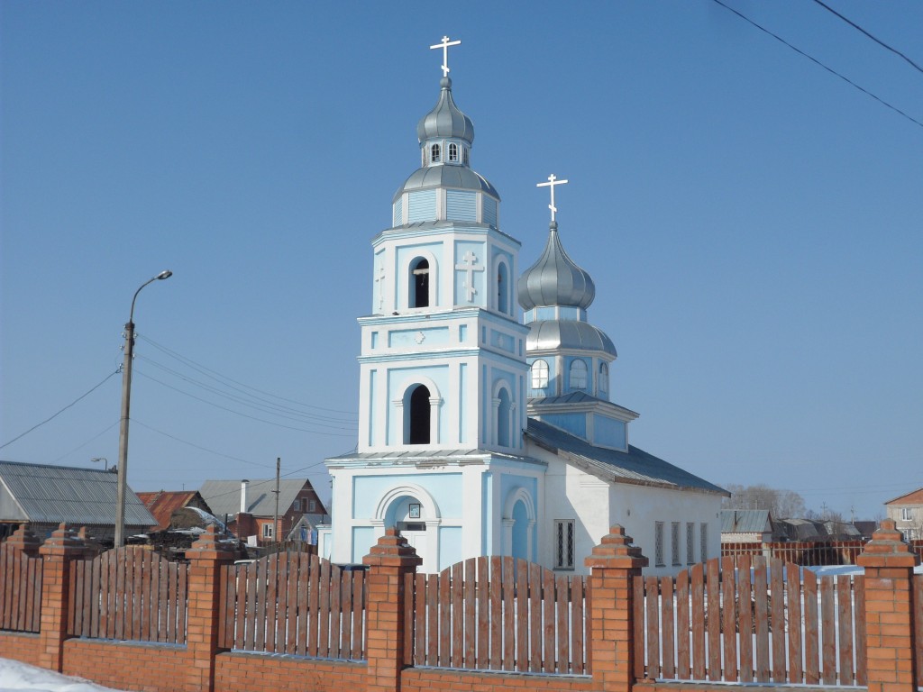 Церковь Покрова Пресвятой Богородицы, Большой Куганак (Стерлитамакский район, Республика Башкортостан). фасады