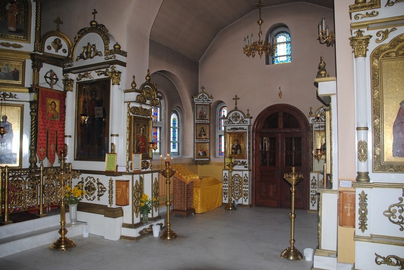 Церковь Михаила Архангела, Темрюк (Темрюкский район, Краснодарский край). интерьер и убранство, Правая сторона.