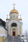 Церковь Георгия Победоносца, Вид с запада<br>, Екатеринбург, Екатеринбург (МО город Екатеринбург), Свердловская область