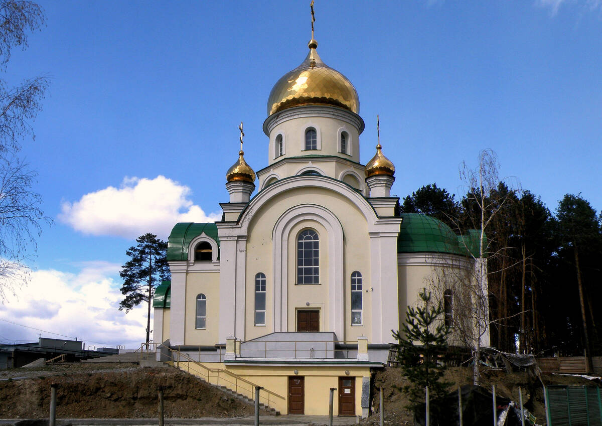 Церковь Георгия Победоносца, Екатеринбург (Екатеринбург (МО город Екатеринбург), Свердловская область). фасады