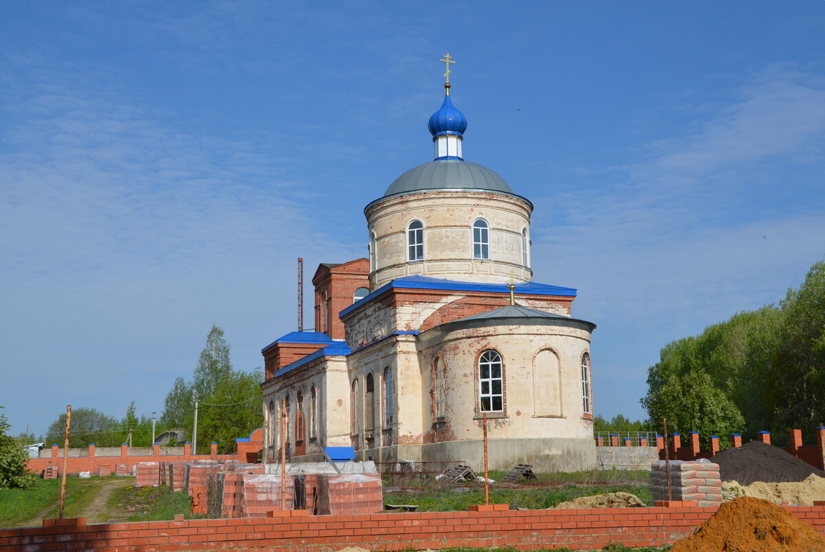 Церковь Покрова Пресвятой Богородицы, Новочадово (Атюрьевский район, Республика Мордовия). фасады