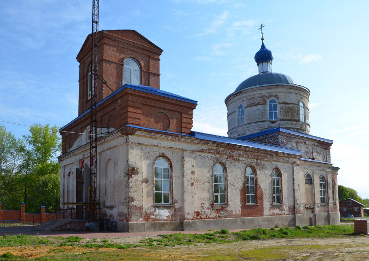 Церковь Покрова Пресвятой Богородицы, Новочадово (Атюрьевский район, Республика Мордовия). фасады