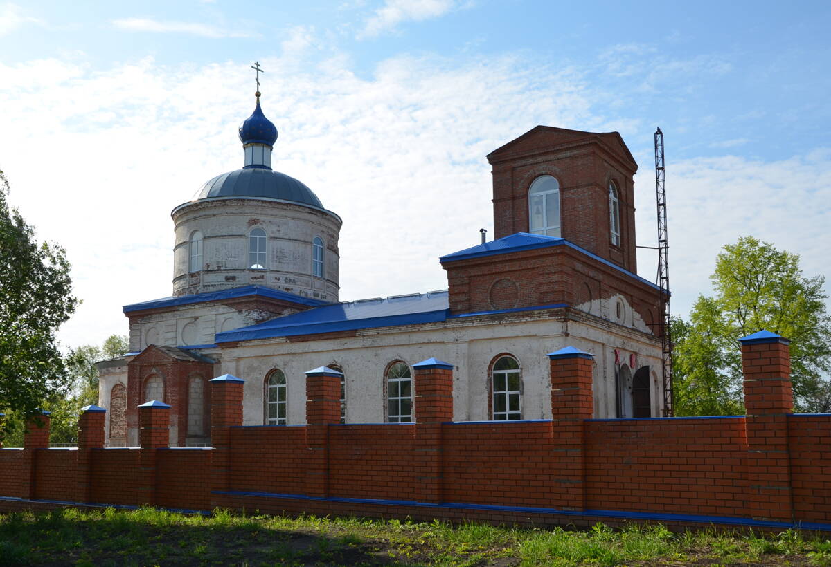 Церковь Покрова Пресвятой Богородицы, Новочадово (Атюрьевский район, Республика Мордовия). фасады