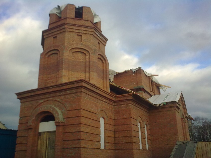 Церковь Нины равноапостольной, Садовый (Екатеринбург (МО город Екатеринбург), Свердловская область). документальные фотографии