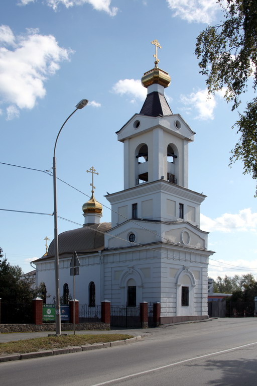 Екатеринбург. Церковь Троицы Живоначальной на Проезжей. фасады, Вид с северо-запада