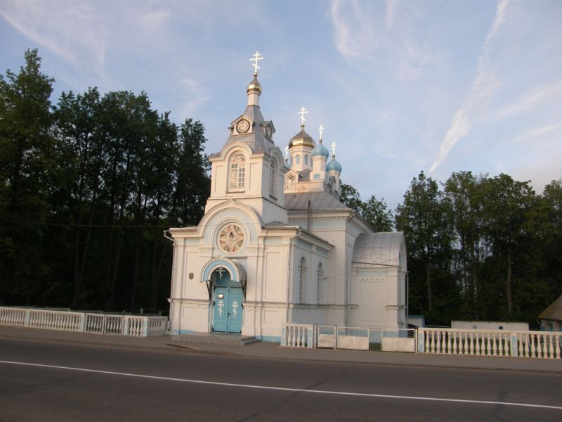 Церковь Марии Египетской, Вилейка (Вилейский район, Беларусь, Минская область). общий вид в ландшафте