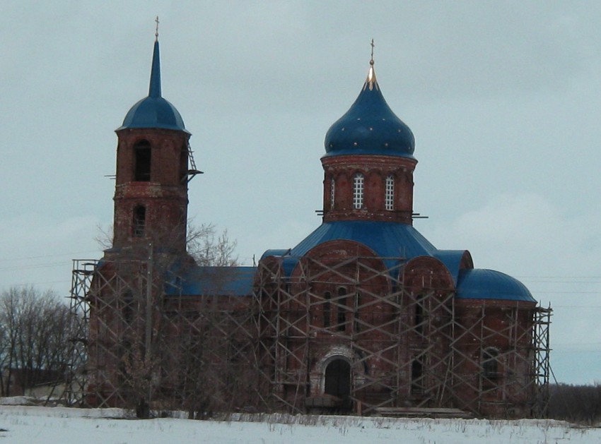 Воронежская Лозовка. Церковь Михаила Архангела. фасады