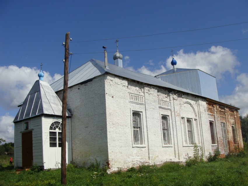 Церковь Казанской иконы Божией Матери, Дмитриев Усад (Атюрьевский район, Республика Мордовия). фасады