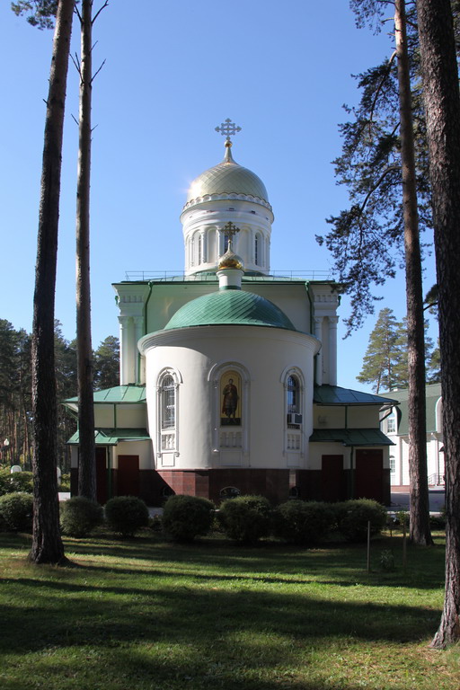 Церковь Иоанна Воина, Новоберёзовский (Берёзовский (Берёзовский ГО), Свердловская область). фасады, Восточный фасад