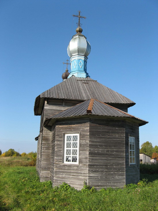 Церковь Димитрия Солунского, Корбала (Шенкурский район, Архангельская область). фасады