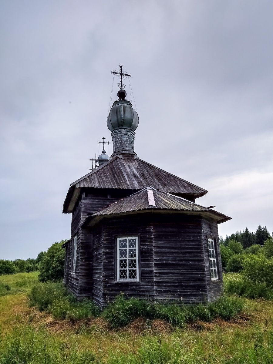 Церковь Димитрия Солунского, Корбала (Шенкурский район, Архангельская область). фасады