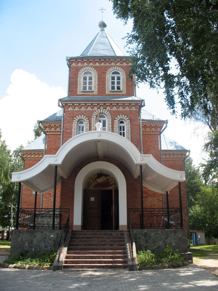 Церковь Рождества Христова, Борисов (Борисовский район, Беларусь, Минская область). общий вид в ландшафте
