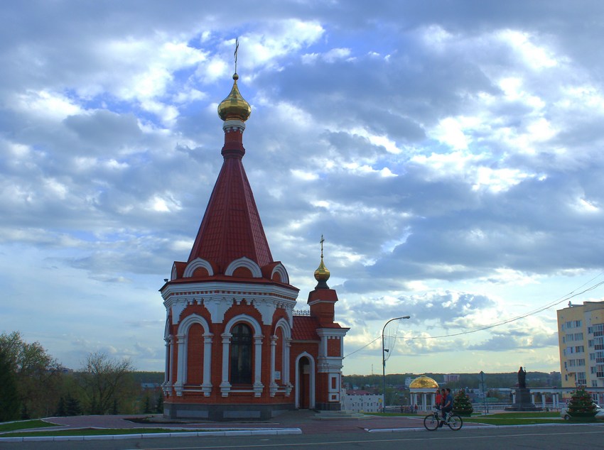 Саранск. Часовня Александра Невского. фасады