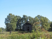 Церковь Рождества Пресвятой Богородицы в Лумбушах, вид с запада<br>, Брюхово, Медвежьегорский район, Республика Карелия