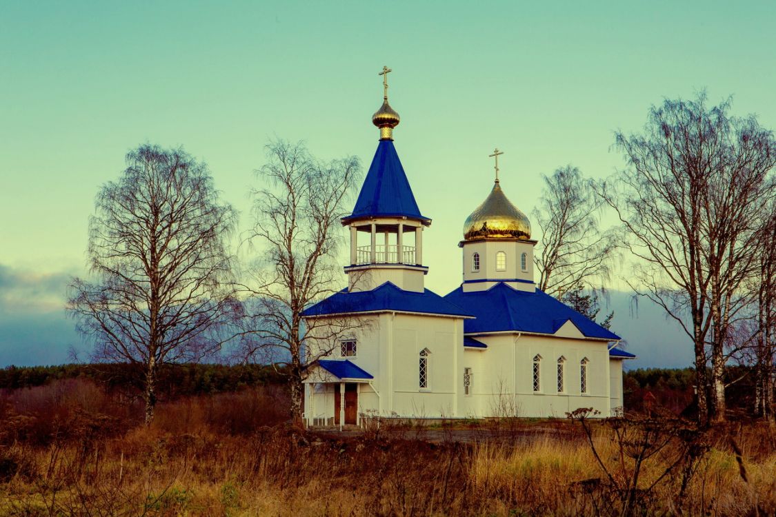 Церковь Рождества Пресвятой Богородицы в Лумбушах, Брюхово (Медвежьегорский район, Республика Карелия). фасады