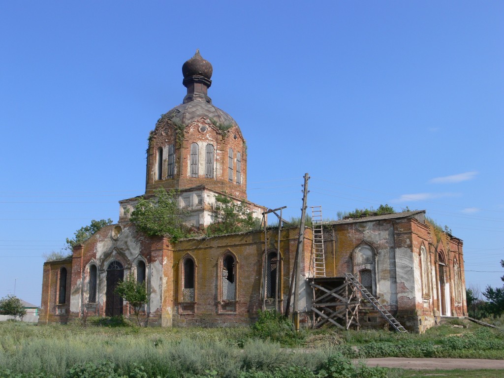 Церковь Василия Великого, Бычок (Петропавловский район, Воронежская область). фасады