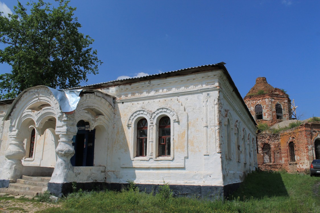 Церковь Сретения Господня, Журавка (Богучарский район, Воронежская область). архитектурные детали