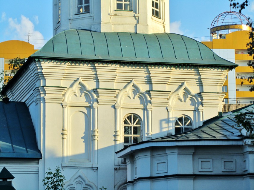 Церковь Троицы Живоначальной, Саранск (Саранск, город, Республика Мордовия). архитектурные детали, фрагмент северного фасада