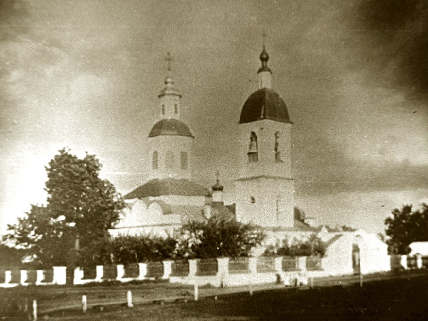 Троицкая церковь. Начало XX в., архивная фотография. Церковь Троицы Живоначальной, Саранск (Саранск, город, Республика Мордовия)
