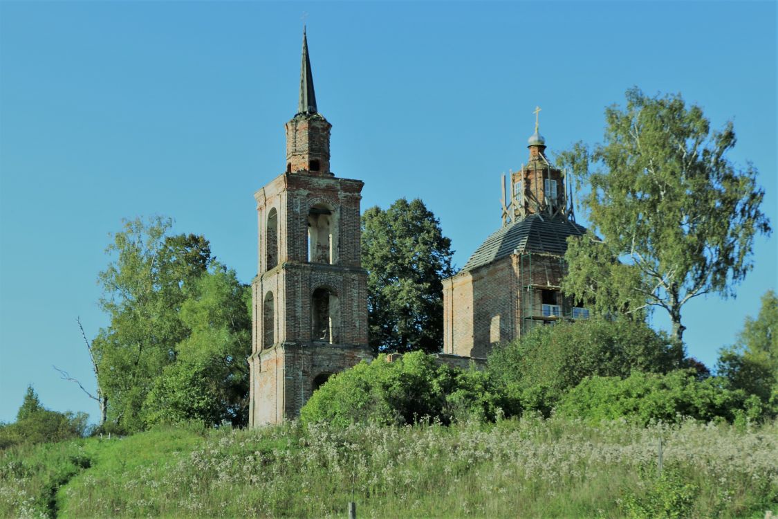 Церковь Преображения Господня, Спас-на-Ити (Ярославский район, Ярославская область). фасады